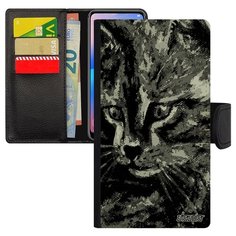 Чехол-книжка на смартфон Самсунг Галакси S10Е уникальный дизайн Котенок Пушистый Cat Utaupia