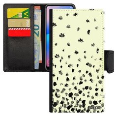 Чехол-книжка на смартфон Galaxy S8, "Снег" Рисунок Пятна Utaupia