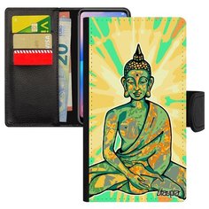 Чехол-книжка на смартфон Apple iPhone 7 французский дизайн Будда Тайланд Buddha Utaupia