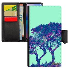 Чехол книжка на смартфон Apple iPhone XS французский дизайн Гренадил Тень Пейзаж Utaupia