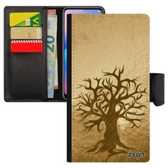 Чехол-книжка на смартфон Самсунг Галакси S10Е уникальный дизайн Дерево жизни Флора Лес Utaupia