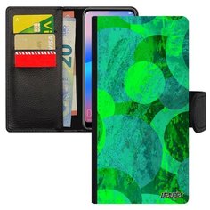 Чехол книжка на смартфон Samsung Galaxy A10 французский дизайн Планеты Форма Галактика Utaupia