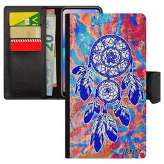 Чехол книжка на смартфон Эпл Айфон 7 французский дизайн Ловец снов Символ Талисман Utaupia