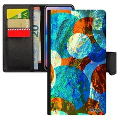 Чехол-книжка на смартфон Apple iPhone 6 6S Plus уникальный дизайн Планеты Шар Круги Utaupia