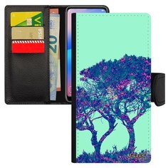 Чехол книжка на смартфон Samsung Galaxy S7 Edge французский дизайн Гренадил Тень Дерево Utaupia