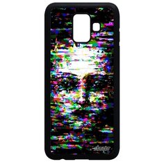 Чехол на смартфон Самсунг Галакси A6 2018 французский дизайн Женское лицо Воображение Utaupia