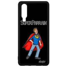 Чехол на смартфон Huawei P30 уникальный дизайн Суперкрестный Шутка Комичный Utaupia