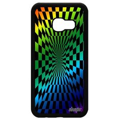 Чехол Galaxy A3 2017 оригинальный дизайн Иллюзия шахмат Зеркало Движение Utaupia