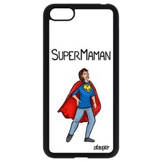 Чехол на смартфон Хуавей Y5 2018 французский дизайн Супермама Комичный Комикс Utaupia