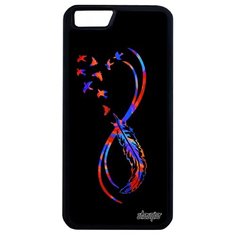 Чехол на смартфон iPhone 6 6S Плюс оригинальный дизайн Бесконечность Мудрость Сердце Utaupia