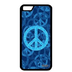 Чехол на смартфон iPhone 6 6S оригинальный дизайн Peace and Love Мандала Рисунок Utaupia