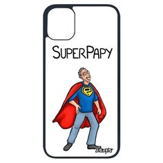 Чехол на смартфон iPhone 11 pro французский дизайн Супердед Герой Веселый Utaupia