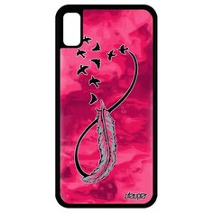 Чехол на смартфон iPhone XR уникальный дизайн Бесконечность Сердце Вселенная Utaupia
