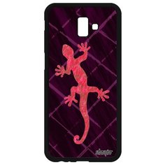 Чехол на смартфон Samsung Galaxy J6 Plus 2018 оригинальный дизайн Саламандра Тритон Варан Utaupia