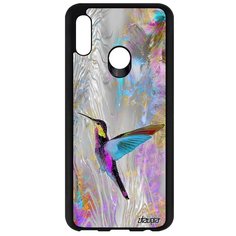 Чехол на смартфон Huawei P Smart 2019 уникальный дизайн Колибри Птенец Рисунок Utaupia