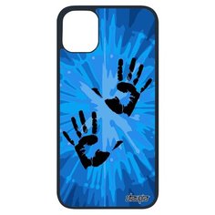 Чехол на смартфон Айфон 11 pro французский дизайн Отпечаток ладони Arm След Utaupia