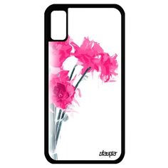 Чехол на смартфон Apple iPhone X, "Цветы" Экзотичный Бутон Utaupia
