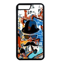 Чехол на смартфон Apple iPhone 7 Plus, "Мистер усы" Гламур Портрет Utaupia