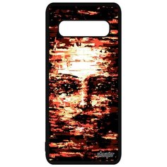 Чехол на самсунг Галакси S10 оригинальный дизайн Женское лицо Маска Интеллект Utaupia