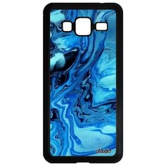 Чехол на смартфон Samsung Galaxy J3 2016, "Волны" Фон Впечатление Utaupia