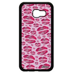 Чехол на смартфон Galaxy A5 2017, "Губы" Глянец Незнакомка Utaupia
