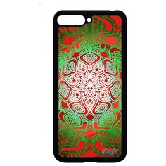 Чехол на смартфон Хуавей Y6 2018 уникальный дизайн Мандала Радуга Восточный Utaupia