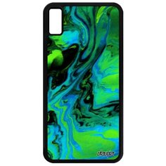 Чехол на смартфон Apple iPhone XS Max, "Волны" Краски Абстрактный Utaupia