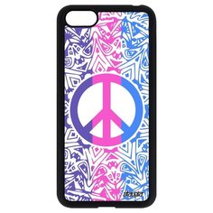 Чехол на смартфон Huawei Y5 2018 французский дизайн Peace and Love Стрит-арт Пацифизм Utaupia