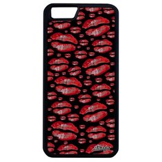 Чехол на смартфон iPhone 6 6S Plus, "Губы" Гламур Впечатление Utaupia