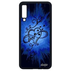 Чехол на смартфон Samsung Galaxy A7 2018 уникальный дизайн Бесконечность Красота Love Utaupia