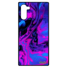 Чехол на смартфон Samsung Galaxy Note 10, "Волны" Море Абстрактный Utaupia