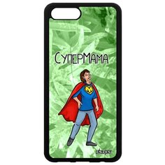 Чехол на смартфон Хонор V10 / View 10 уникальный дизайн Супермама Веселый Шутка Utaupia