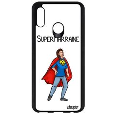 Чехол на смартфон Huawei P Smart 2019 оригинальный дизайн Суперкрестная Семья Супергерой Utaupia