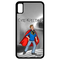 Чехол на смартфон iPhone XR уникальный дизайн Суперкрестный Юмор Супергерой Utaupia