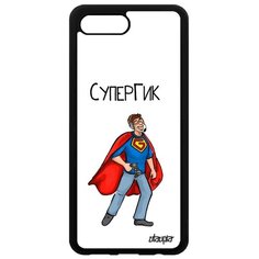 Чехол на смартфон Honor 10 французский дизайн Супергик Герой Веселый Utaupia