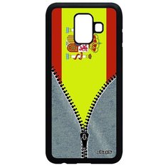 Чехол на смартфон Samsung Galaxy A6 2018, "Флаг Испании на молнии" Страна Патриот Utaupia
