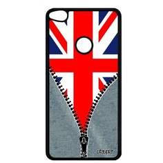 Чехол на смартфон Huawei P8 / P9 Lite 2017, "Флаг английский на молнии" Патриот Страна Utaupia