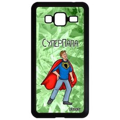 Чехол на смартфон Самсунг Galaxy J3 2016 уникальный дизайн Суперпапа Рисунок Супергерой Utaupia