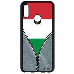 Чехол на смартфон Huawei P Smart 2019, "Флаг Италии на молнии" Государственный Страна Utaupia