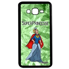 Чехол на смартфон Самсунг Галакси Гранд Прайм оригинальный дизайн Суперпринцесса Комичный Utaupia