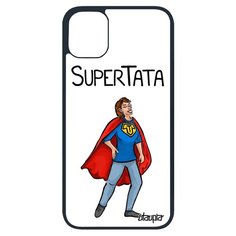 Чехол на смартфон iPhone 11 Про оригинальный дизайн Супертетя Юмор Веселый Utaupia