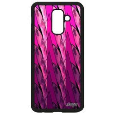 Чехол на смартфон Самсунг Галакси A6 Плюс 2018 оригинальный дизайн Восход Гора Рельеф Utaupia