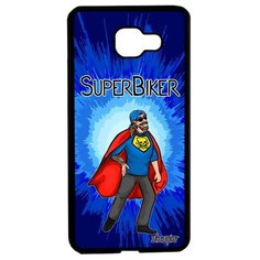 Чехол на смартфон Samsung Galaxy A5 2016 французский дизайн Супербайкер Герой Байкер Utaupia