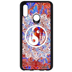 Чехол на смартфон Huawei P Smart 2019 французский дизайн Инь и Ян Yin and Yang Экилибр Utaupia