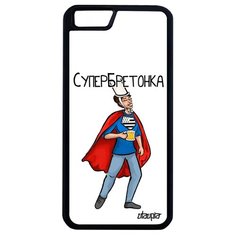 Чехол на смартфон iPhone 6 6S Plus уникальный дизайн Супербретонка Бретань Герой Utaupia