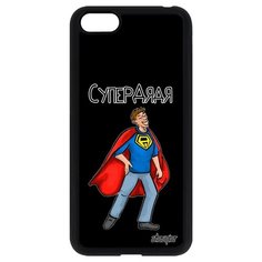 Чехол на смартфон Хуавей Y5 2018 французский дизайн Супердядя Супергерой Семья Utaupia