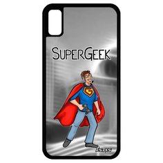 Чехол на смартфон iPhone XR французский дизайн Супергик Юмор Geek Utaupia