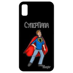 Чехол на смартфон iPhone XR французский дизайн Суперпапа Комикс Рисунок Utaupia