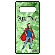 Чехол на смартфон Samsung Galaxy S10 Plus французский дизайн Супертетя Юмор Рисунок Utaupia