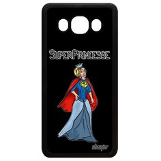 Чехол на смартфон Samsung Galaxy J5 2016 уникальный дизайн Суперпринцесса Герой Юмор Utaupia